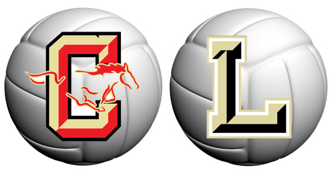 Coronado-LHS volleyball logo